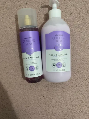 Kit Body Splash e Creme Corporal