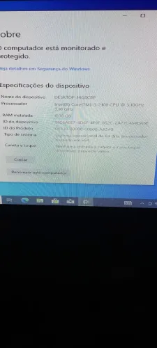 Pc i3 2100 6gb ram hd 1 tera