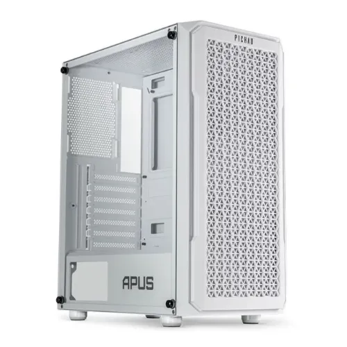 Gabinete Gamer Pichau Apus, Mid-Tower, Com 3 Fans, Branco, PG-APS-WHT01