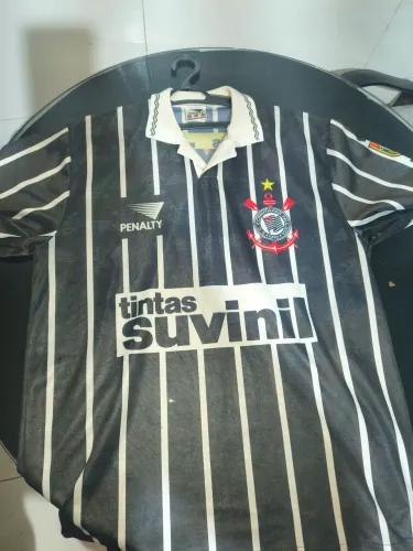 camiseta Corinthians original número 7 com 3 assinaturas
