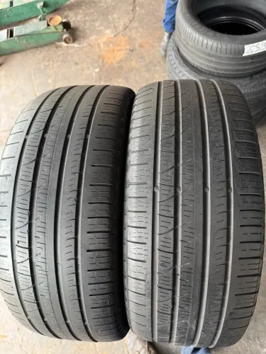 Par de Pneus Pirelli Aro 19 Scorpion Verde 235/45r19 95h, 70% vida útil