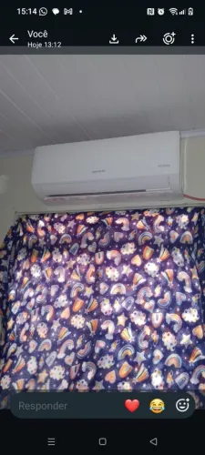 Ar condicionado semi novo. Mesmo 1 anos de uso