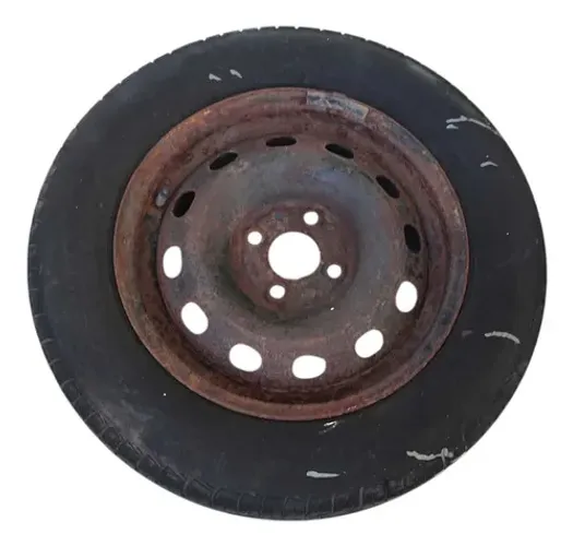 Roda Aro 14 C/pneu Fiat Argo 1.0 Drive Flex 2019 2020 2021 Preta