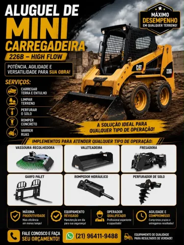 Mini carregadeira