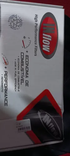 Filtro  esportivo  INflow  Ford Fusion V6  2010 a 2012
