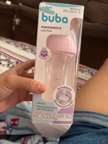 Mamadeira buba rosa anti cólica 