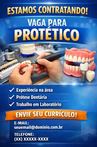 Vaga para Protético