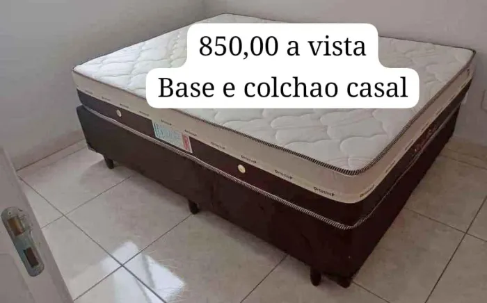 Cama casalolas ensacadas apartir de 850 reais a vista