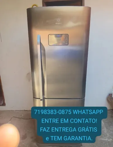 GELADEIRA INOX INVERSE ENTREGA GRÁTIS