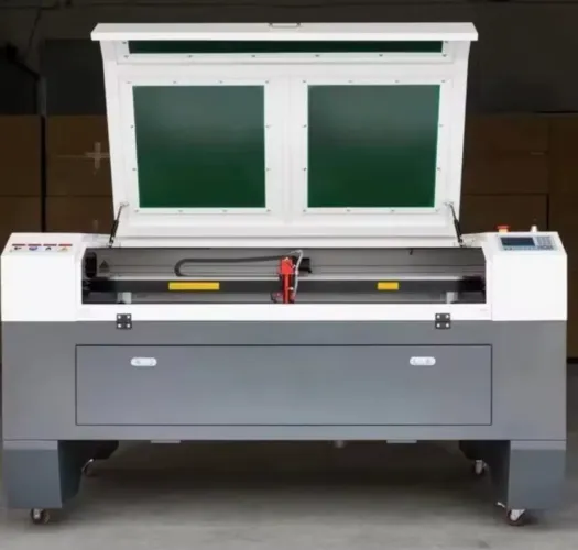 MÁQUINA LASER CO2 1490 INDUSTRIAL DE CORTE E GRAVAÇÃO - NOVA E COMPLETA