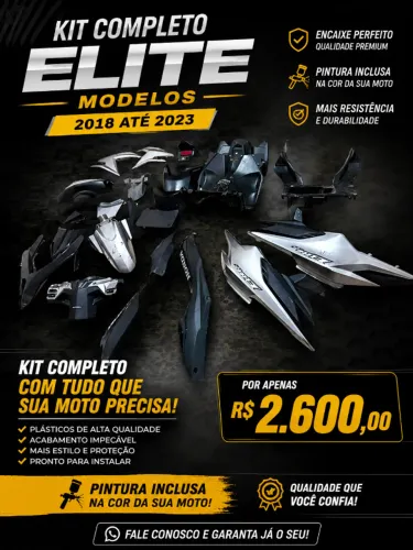 Kit moto Honda elite 18/24