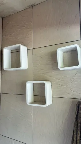 3 prateleiras quadradas