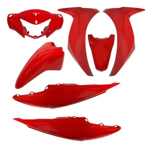 Carenagem Completa Da Biz 110 Vermelho 2018 E 2022/23