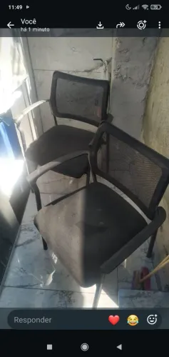 Cadeiras recepção