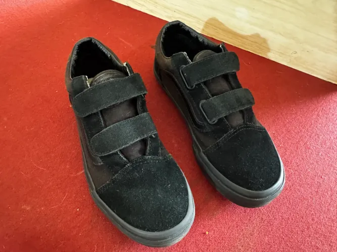 Tênis Old Skool V Infantil Black Black