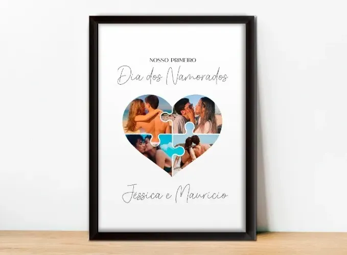 Quadro dia dos namorados