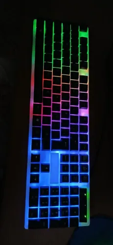 Teclado led gamer 