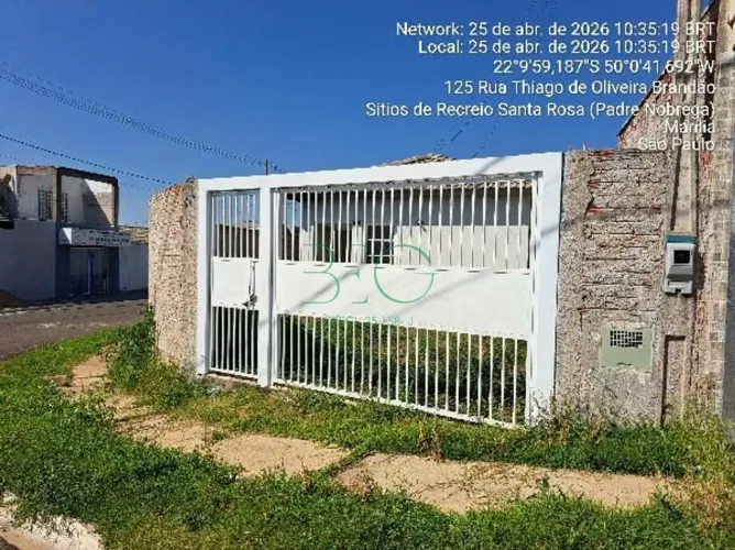Casa com 2 dormitórios à venda, 45 m² por R$ 132.970,97 - Maracá II - Marília/SP