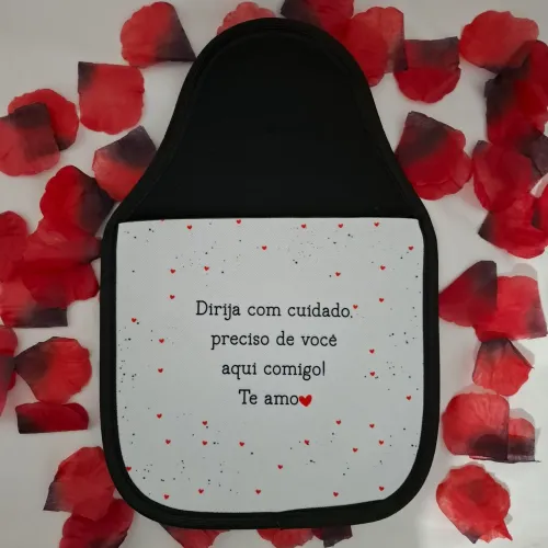 Lixeirinha de carro personalizada 