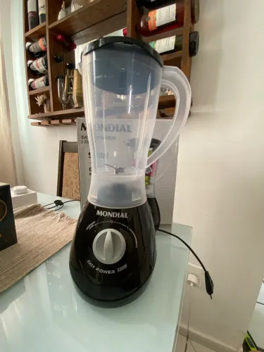 Liquidificador Mondial 110V 550W 1,9L novo lacrado 