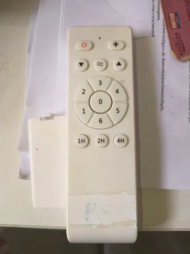 Controle remoto ventilador teto ventisol