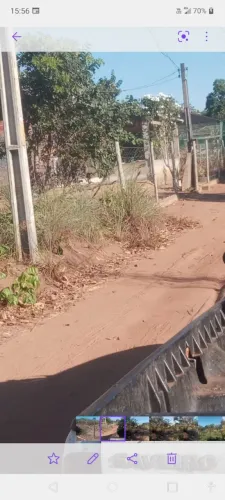 Vendo 2 lotes 10x32 cada,30 mil os dois. Fica na vila agrotins próximo ao taquari