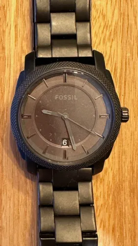 relógio fossil chumbo