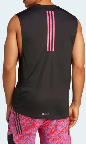 Regata Adidas Original Performance Tecido AntiTranspirante Cavada Lateral Barra Alongada