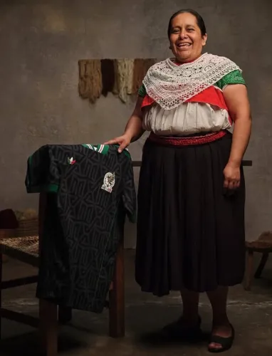 III CAMISA DO MÉXICO COPA DO MUNDO 2026 - EDIÇÃO LIMITADA FEITA PELAS ARTESÃ DE NAUPAN
