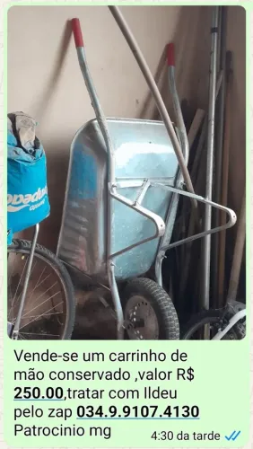Carrinho de mão