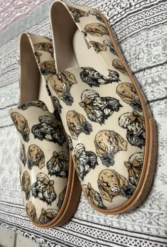 Slip on Melissa estampa cachorros