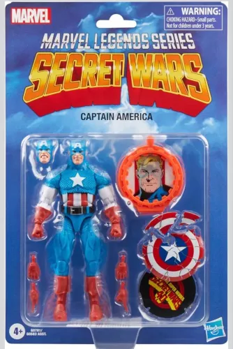 Marvel Legends Capitão América Secret Wars