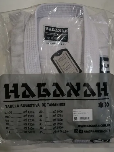 Kimono Jiujitsu Trançado Leve F300 Haganah