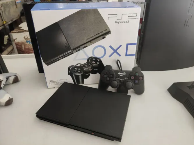 PS2 slim + garantia