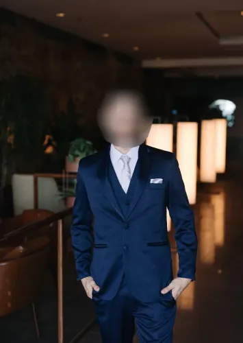  Terno Corte Italiano Azul Marinho - Slim Fit (Perfeito estado!)