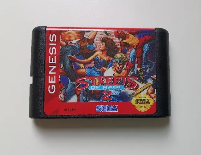 Cartucho Jogo Streets Of Rage 2 - Mega Drive