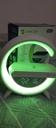 Caixa de Som Wireless - Carregador LED