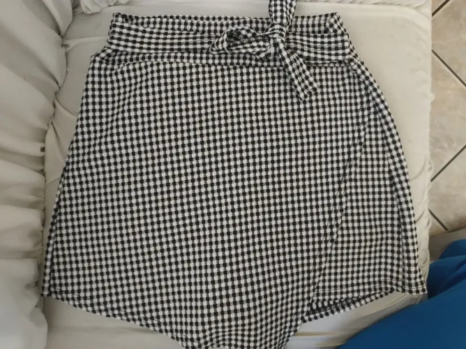 Saia short xadrez