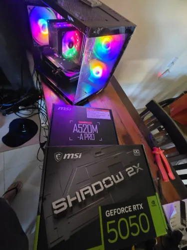 PC GAMER TOPO DE LINHA Ryzen 5 - RTX 5050 - NVME