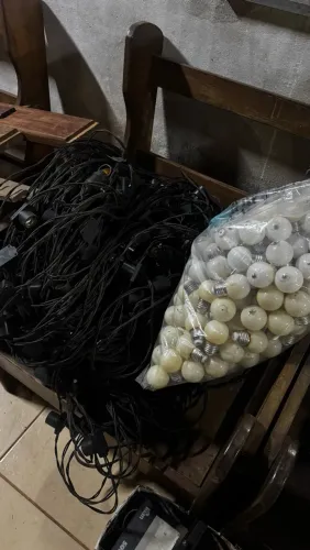 Cordão de luz a venda mais de 220metros 