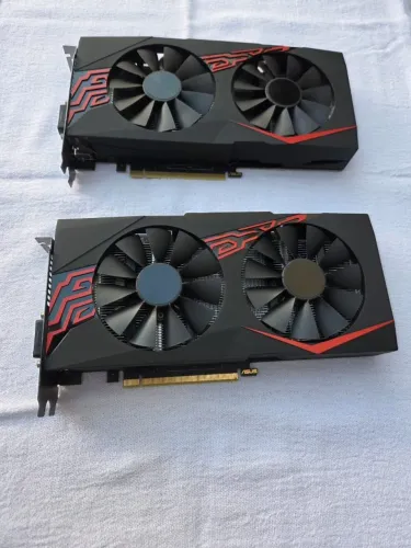 Duas Placas de Vídeo Geforce GTX 1060 6GB GDDR5