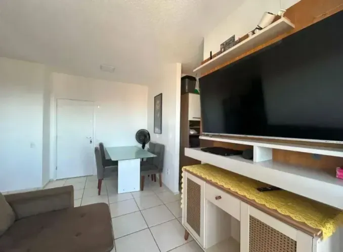 Ed Estilo Dunas - Mobiliado - Andar Alto - 51 metros - 2 quartos + 1 vaga - Lazer - Praia