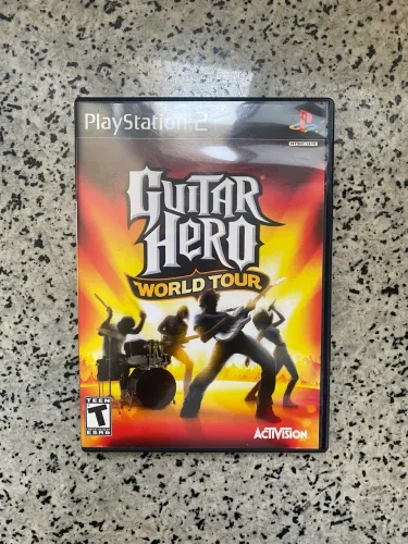 Guitar Hero World Tour PS2 Original - Excelente Estado