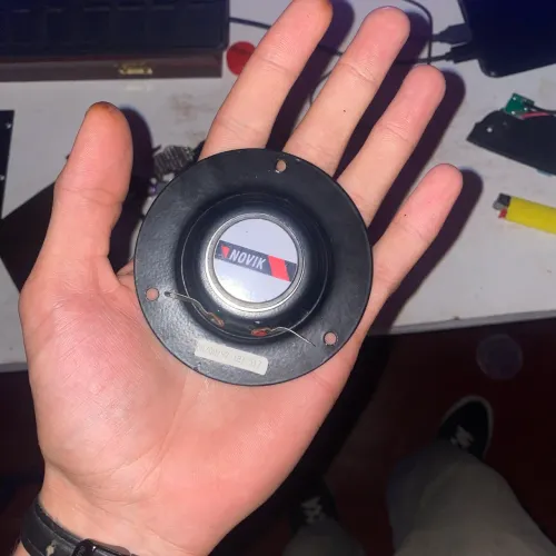 Tweeter novik domo de seda 8ohms
