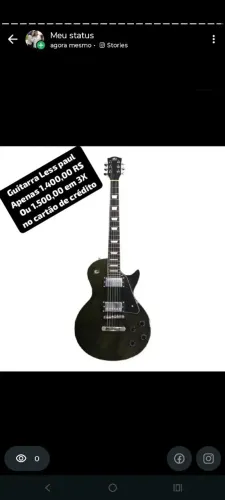 Guitarra less paul 