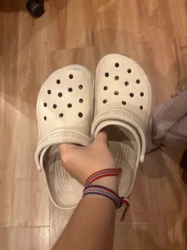 Crocs tamanho 37 - rosa bebê 