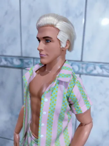 Boneco Ken Barbie The Movie Ryan Gosling Perfect Day Dia Perfeito Mattel