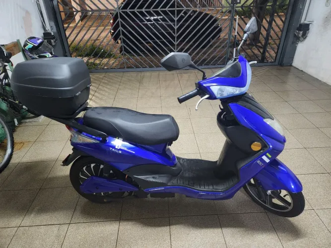 Scooter elétrica Tailg Bolt S Azul 
