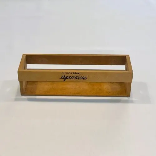 Suporte em MDF para Potes de Condimentos