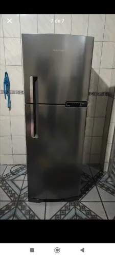 Geladeira Brastemp inox Frost Free duplex completa painel digital Blue touch Modelo Novo !